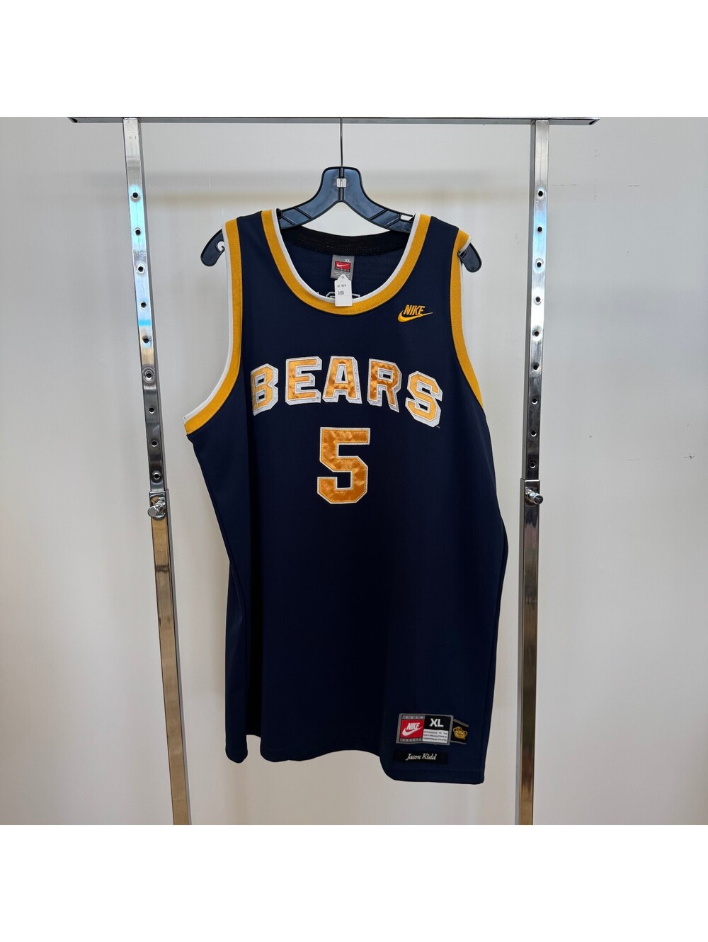 Vintage Cal Bears Jason Kidd Nike Jersey, size XL